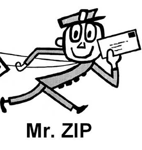 Mr. ZIP, informally "Zippy"